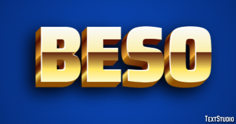 Beso Effetto testo