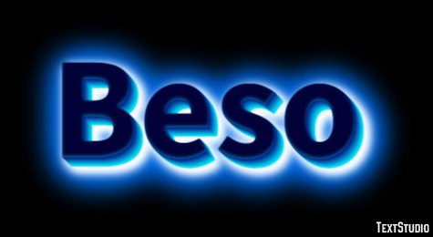 Beso Effetto testo