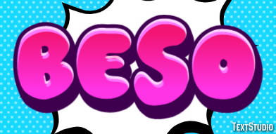 Beso Effetto testo