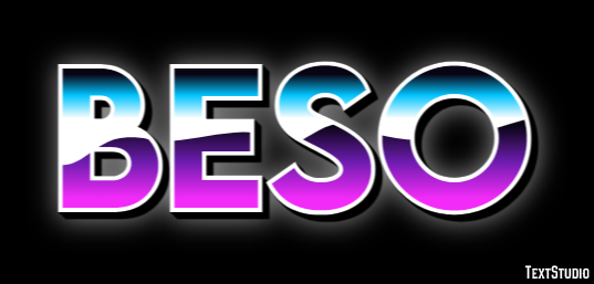 Beso Efekt tekstowy