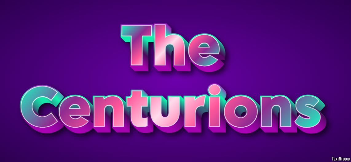 The Centurions Text effect