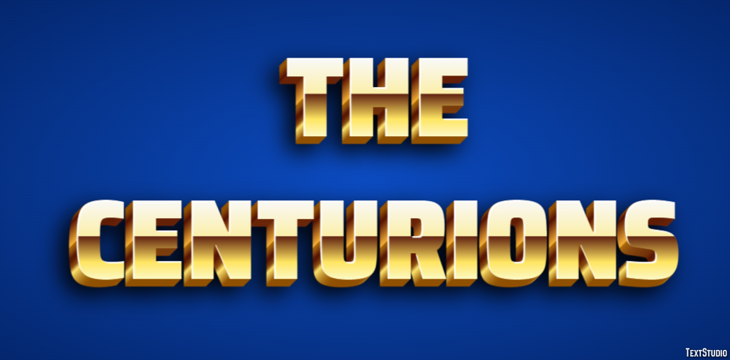 The Centurions Efecto de Texto