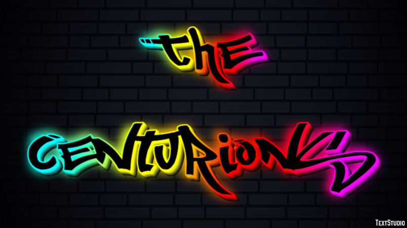 The Centurions Text effect
