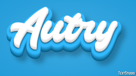 Autry Text Effect