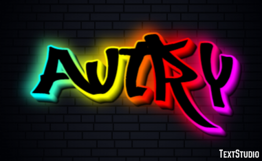 Autry Text Effect