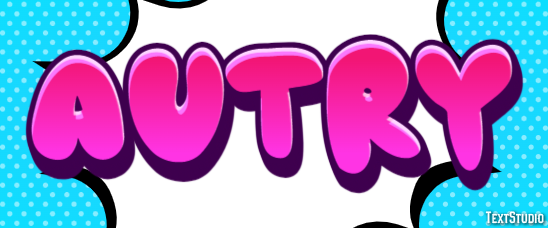 Autry Text effect