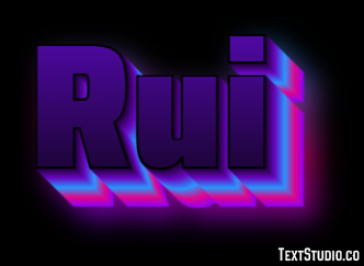 Rui Text effect