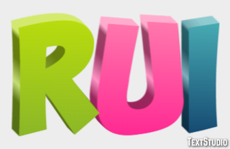 Rui Text effect