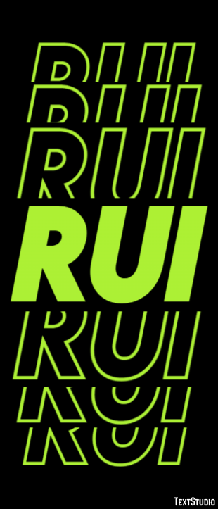 Rui Text effect