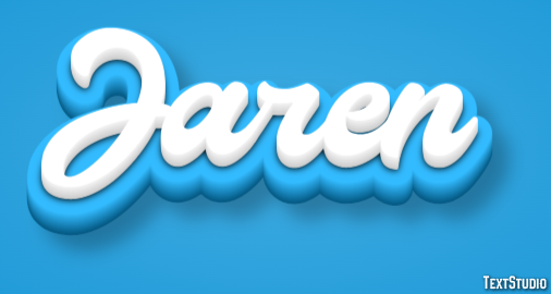 Jaren Text Effect