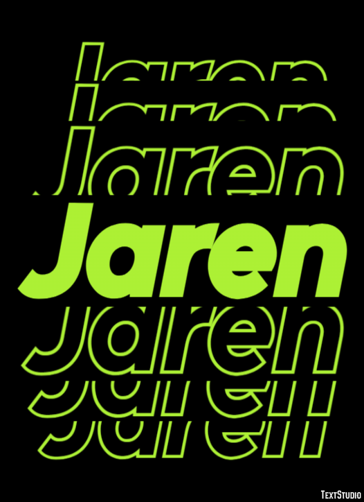 Jaren Texteffekt