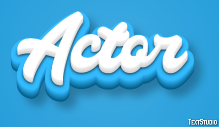 Actor Text Effect