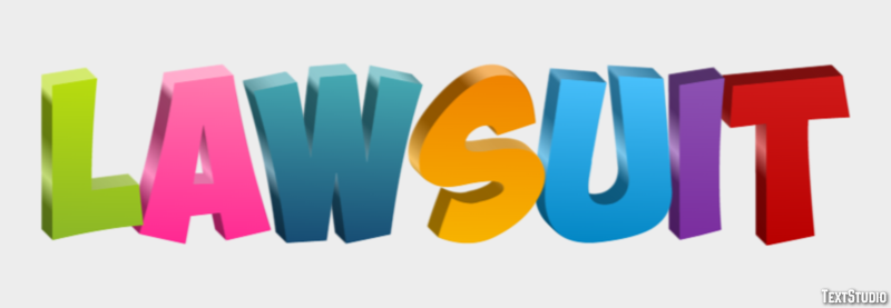Lawsuit Text Effect