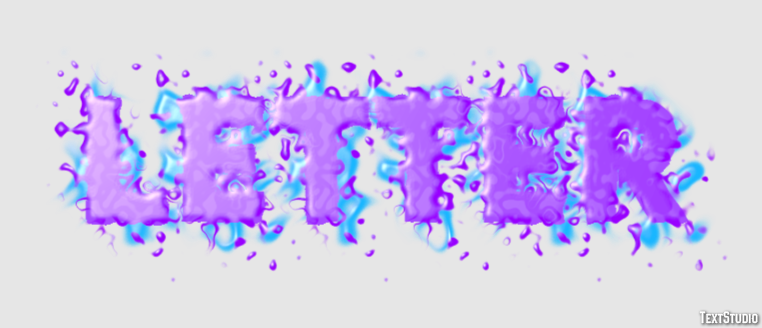 Letter Text Effect
