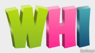 WHI Text Effect