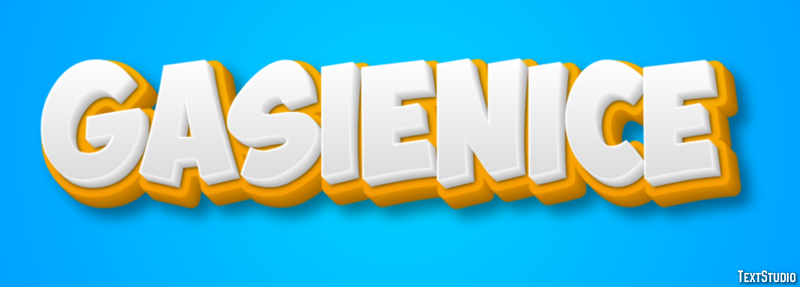 Gąsienice Efecto de Texto