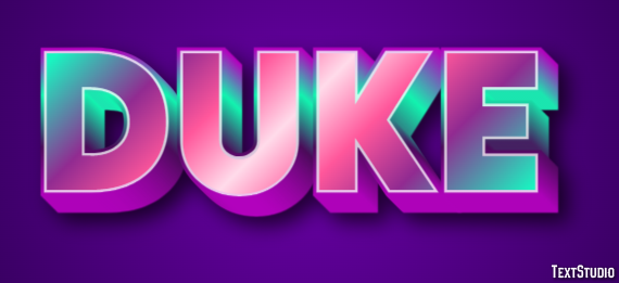 Duke Efekt tekstowy