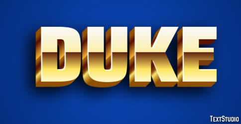 Duke Efekt tekstowy