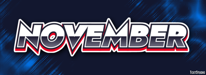 November Text Effect