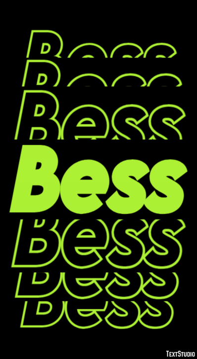 Bess Efecto de Texto