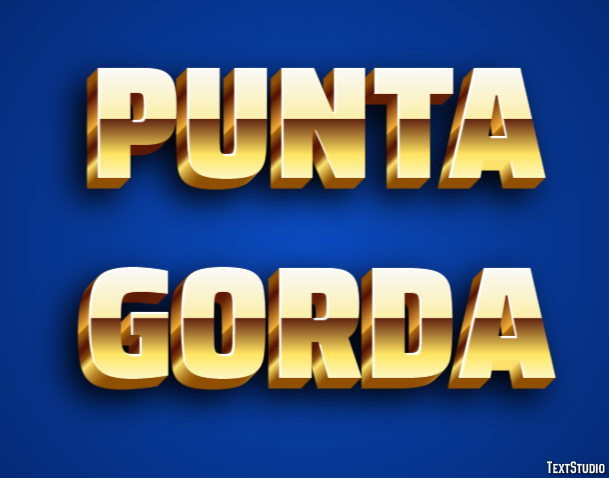 Punta Gorda Efekt tekstowy