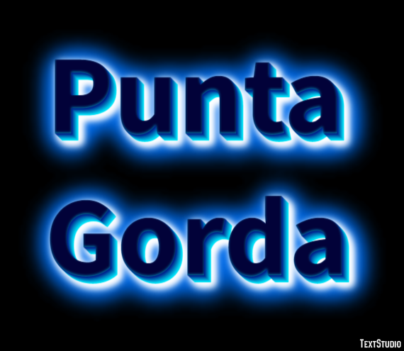 Punta Gorda Efekt tekstowy