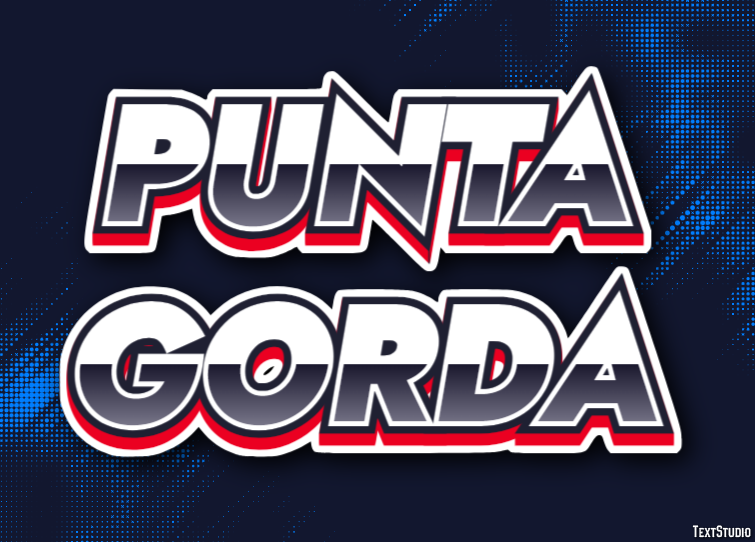 Punta Gorda Efekt tekstowy