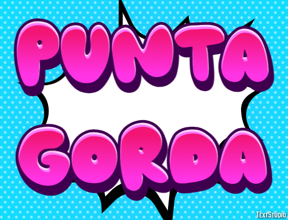 Punta Gorda Efekt tekstowy