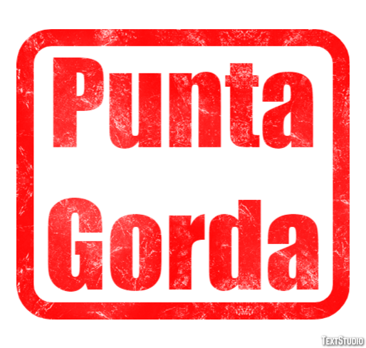 Punta Gorda Efekt tekstowy