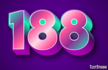 188 Text Effect