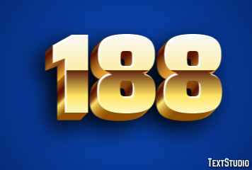 188 Text Effect