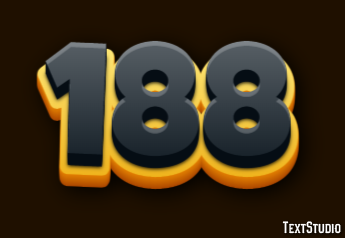 188 Text Effect