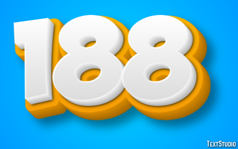 188 Text Effect