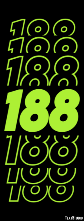 188 Texteffekt