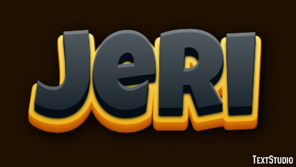 Jeri Texteffekt