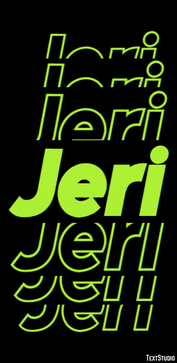 Jeri Text Effect