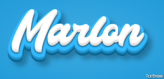Marlon Text Effect