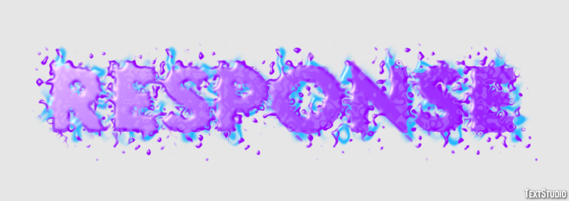 Response Text Effect
