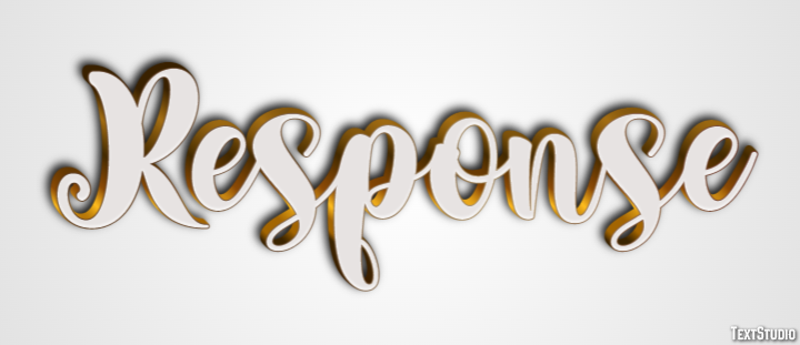 Response Text Effect