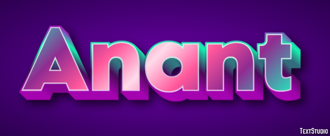 Anant Text Effect
