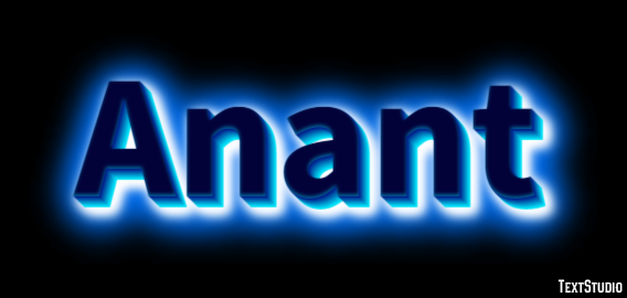 Anant Efeito de texto