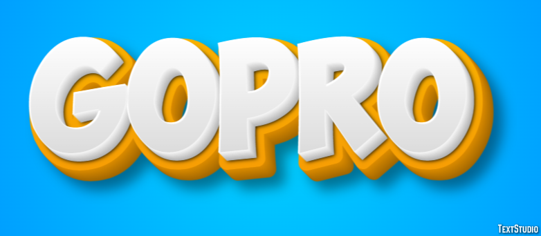 GoPro Text Effect