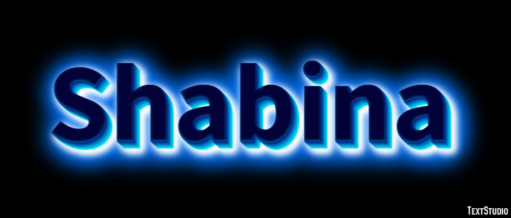 Shabina Text Effect