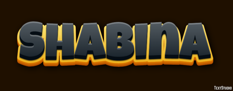 Shabina Text Effect
