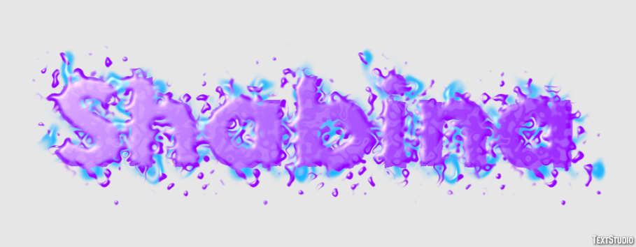 Shabina Text Effect