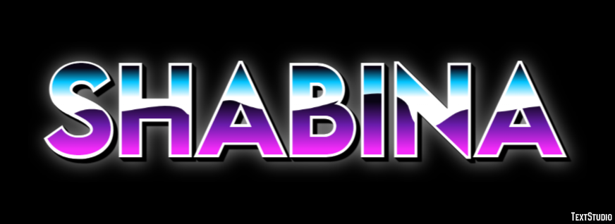 Shabina Text Effect