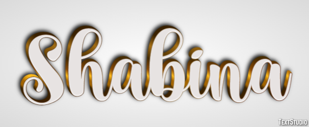 Shabina Text Effect
