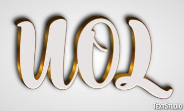 UOL Text effect
