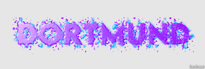 Dortmund Text Effect