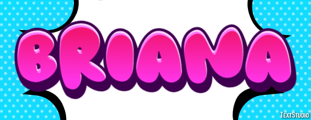 Briana Efeito de texto